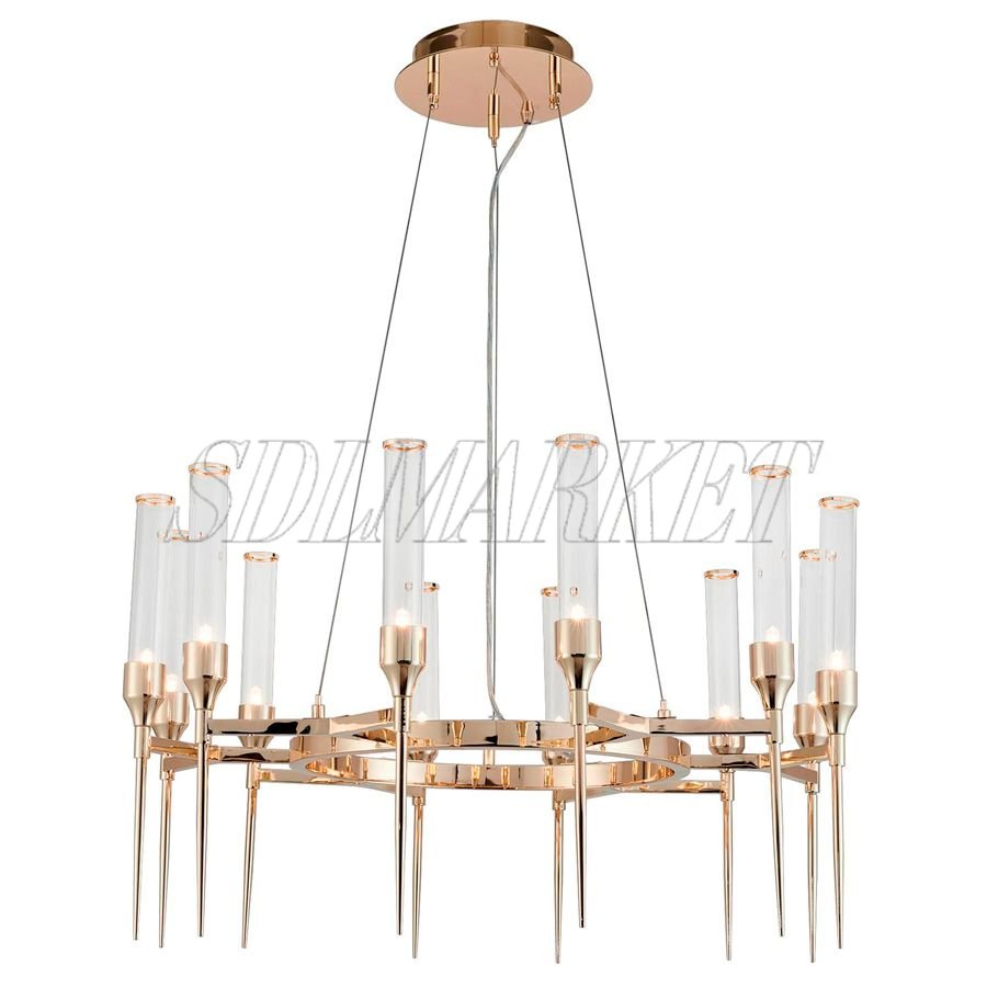 Подвесная люстра  Candle Glass VL0020-003