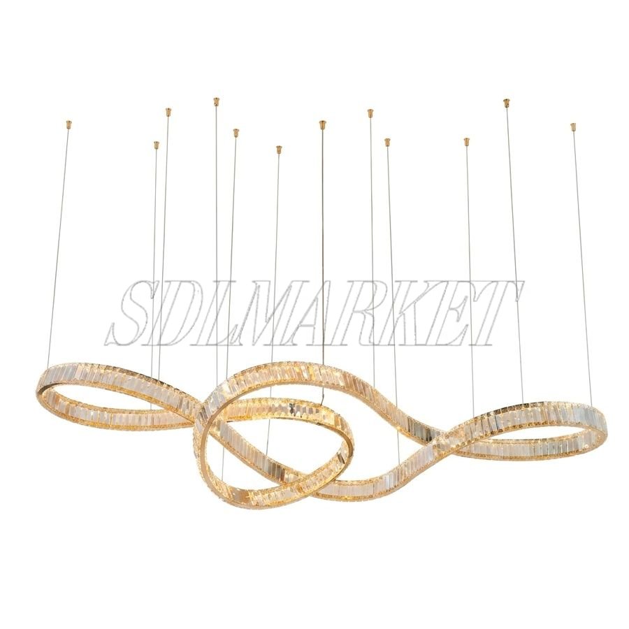 Подвесная люстра  Crystal Ribbon VL0030-005